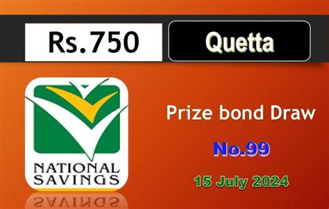 Rs. 750 Prize Bond list 15 July 2024 Draw Result .